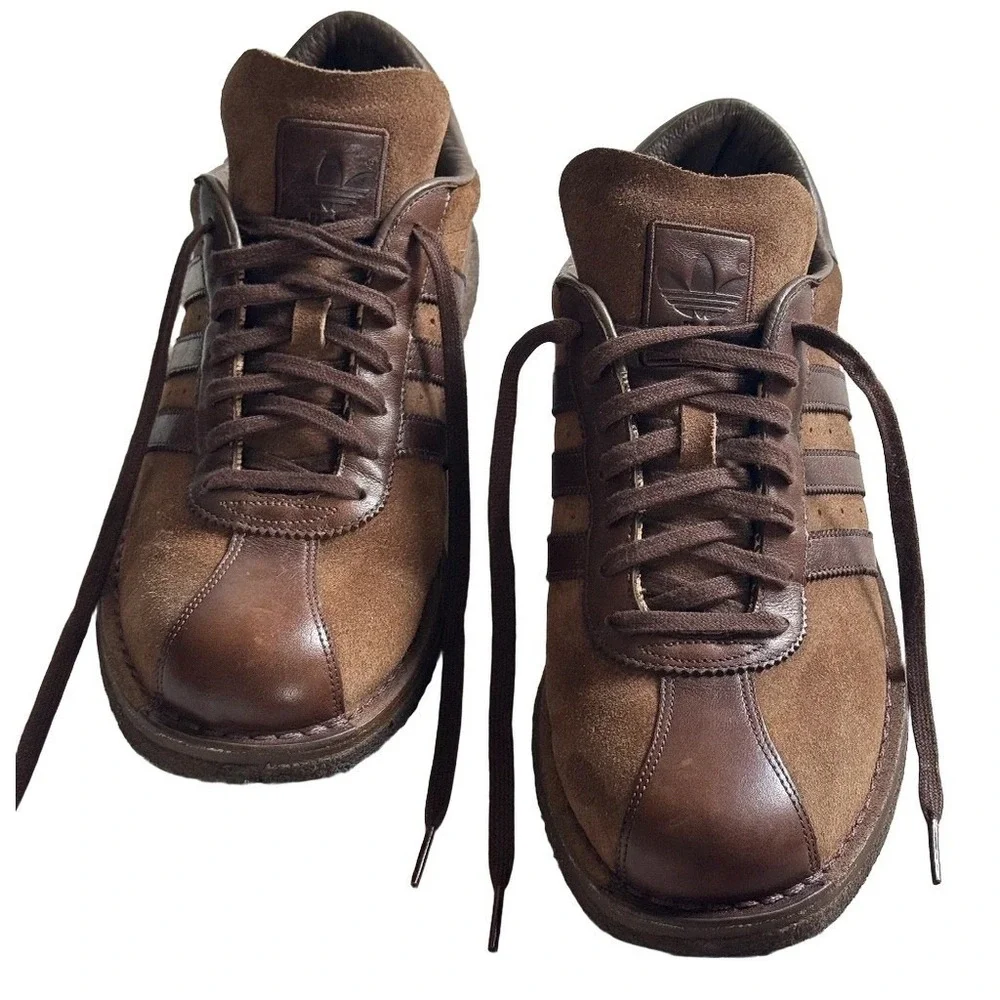 Rare Adidas Tobacco LX Coffee Brown Suede Vintage 2002 Collectors Sneakerhead 11